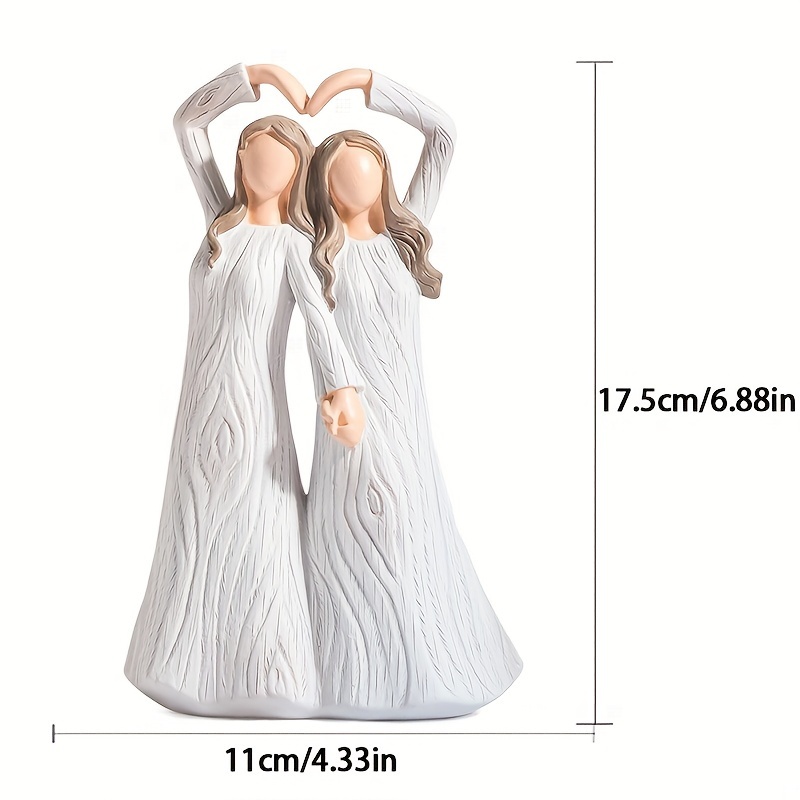 Image of Resin Figurine - Home Decor , Desktop & Entryway, Ideal Birthday Or Housewarming Gift And