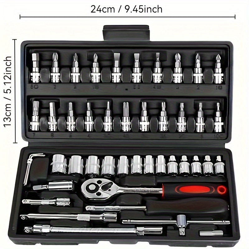 

46pcs Steel Set - Kit For & , Includes