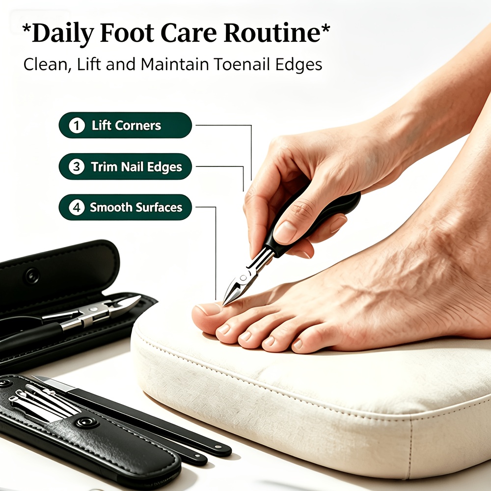 Stainless Steel Toenail Pedicure Tools Set