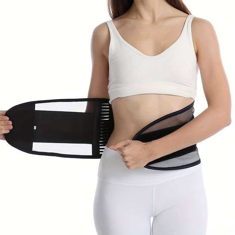 Back Brace for Men Women Lower Back Pain Relief with 7 Stays and