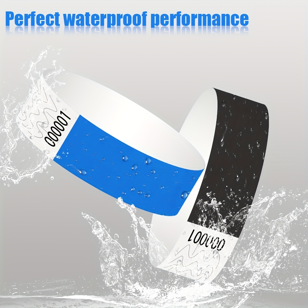 Tyvek Wristbands Events Comfortable Tear Resistant Paper - Temu Canada