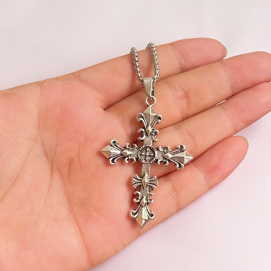 Cross Necklace - Easy, Hip Hop, Pendant For Men And Women