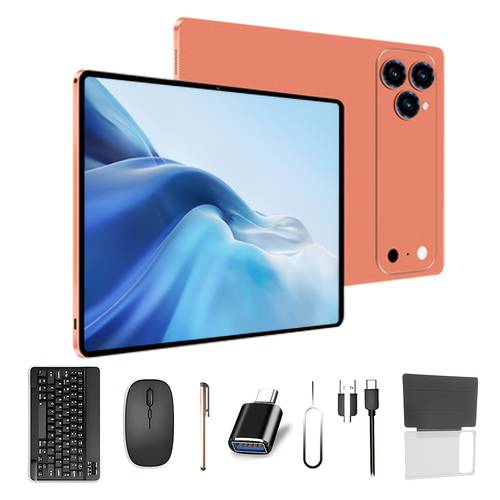 2026 tablet 2 in 10 1 inch hd screen 15 system 8gb 4 4gb 128gb storage keyboard and mouse support included dual band wifi 6000mah battery lightweight and portable tablet pad