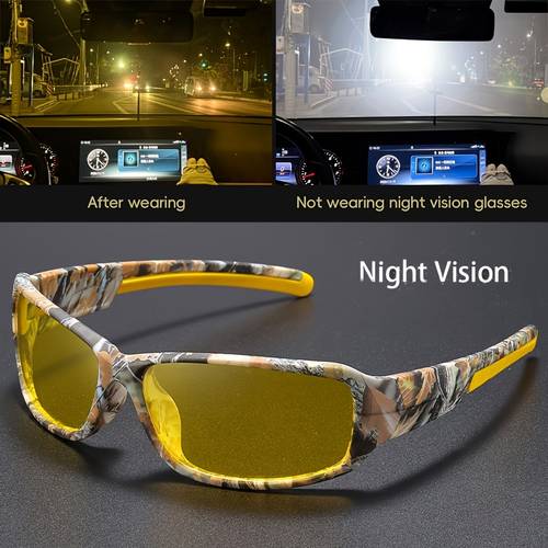 oval and lenses yellow for day and night driving unisex casual decorative glasses driving glasses durable glasses