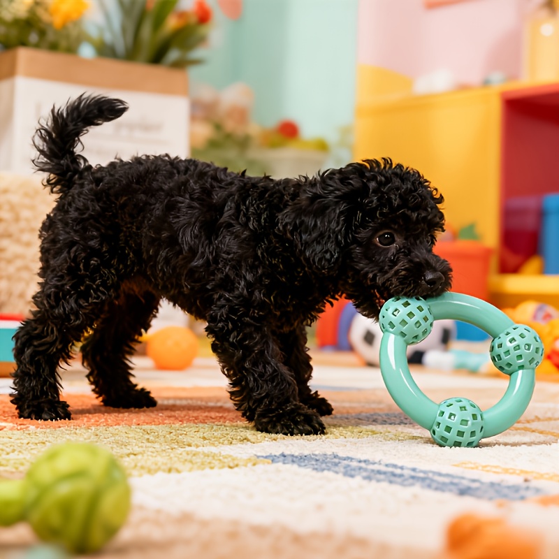 Image of Dog Toys For Aggressive Chewers, Indestructible Chew Toy For Large Dogs And Puppies, Tough Durable Rubber Dog Toy For Heavy Chewers, And Play, Mental Stimulation And Enrichment Gift