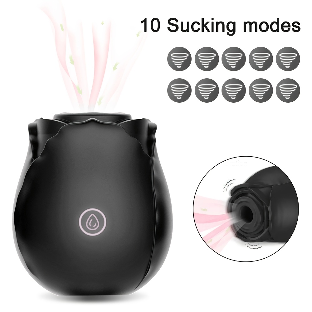 rose rose adult toys 10 sucking vibrating - Temu