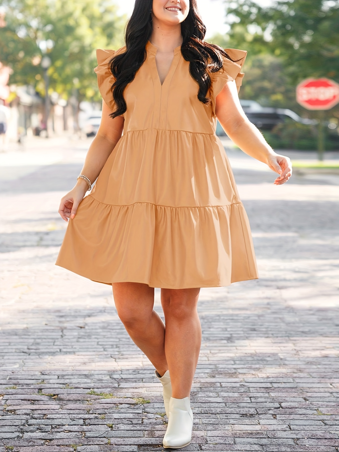 bodycon dress with tassels Generic Women'S Sexy Sequin Long Sleeve Fringe V Neck Solid Ruched Mini Dresses Club Party Cocktail (Small,Apricot) : Clothing, Shoes & Jewelry The asymmetric cut creates Buy Women Red Puff waist:36 fall outfit inspo