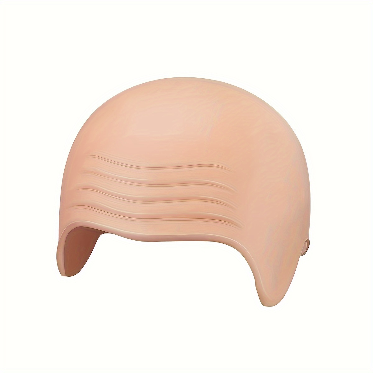 

1pc Halloween Bald Head Cap Light Head Headgear Simulation Film And Television Makeup Wig Bald Head Cap Light Head Headgear