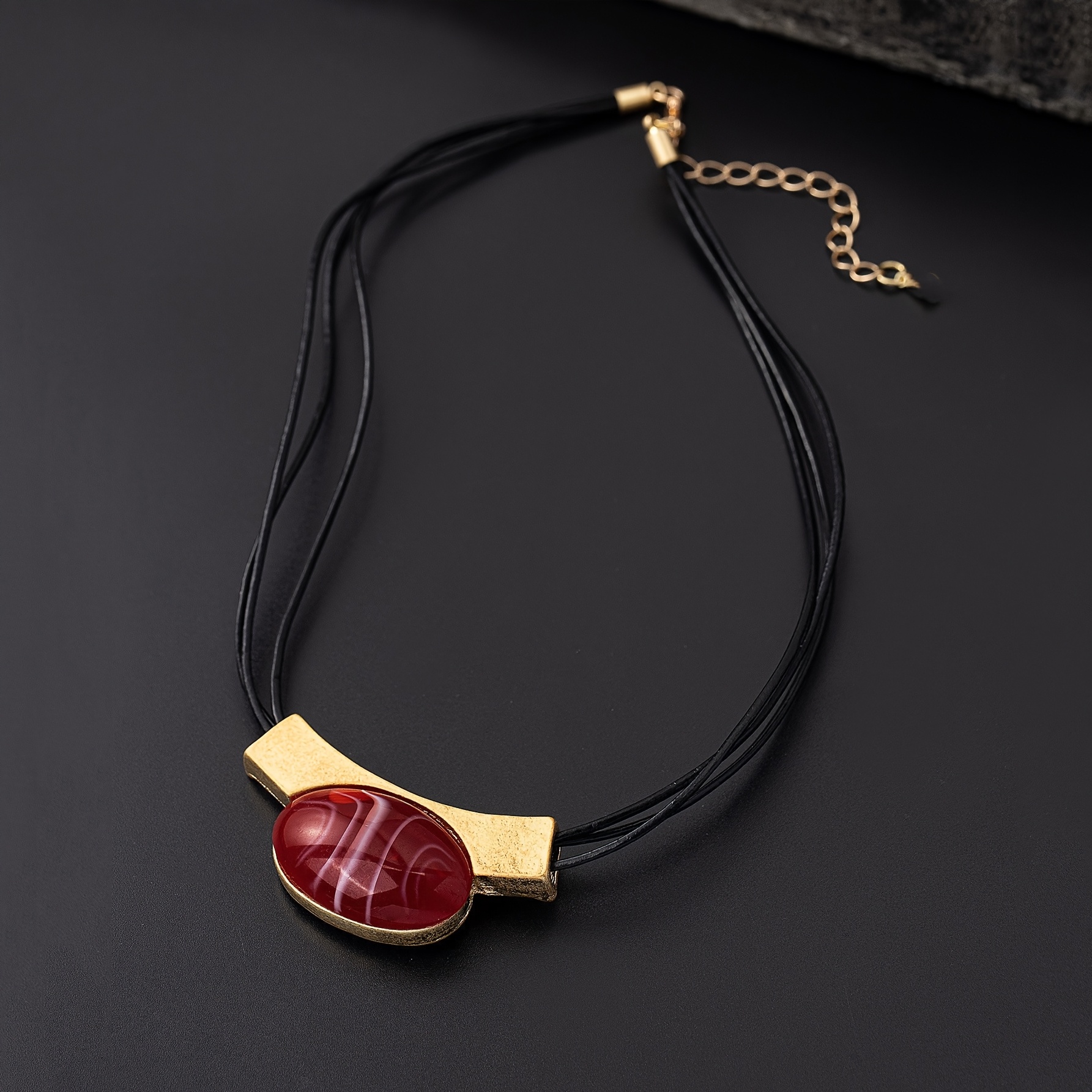 Image of A European And -inspired Vintage Bohemian-style Multi-layered Necklace For Women