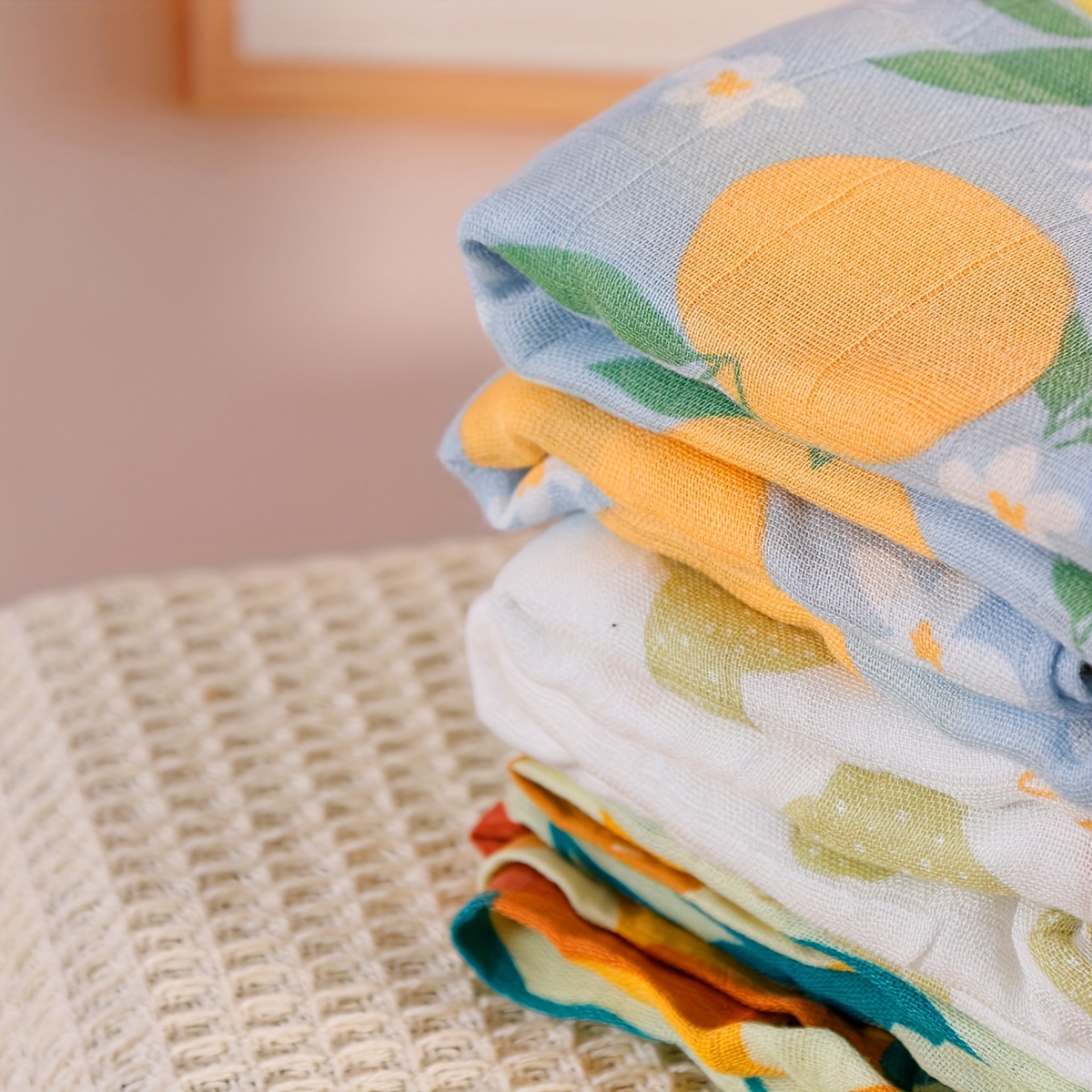 3pack Soft Bamboo Muslin Swaddle Blankets Breathable