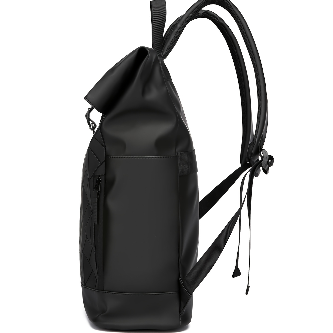 Fashionable Solid Color Adjustable Shoulder Strap with Zipper Closure, Suitable for Carrying on a Trolley Case. This Men'S Casual And Minimalist Backpack Is Ideal for Daily Use, Business Trips