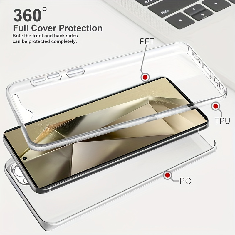 full body protect 360 degree front back pc+tpu Temu Oman