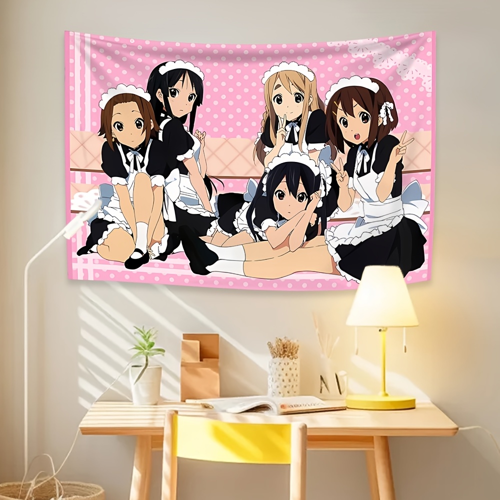 

1pc, Super Kawaii Anime Tapestry, Room/bedroom/wall Decor, Wall Art/party Decor, Including Kit, Perfect Gift