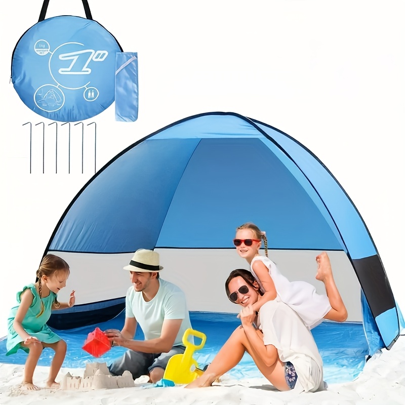 Sumerice Family Beach Tent And Sun Shade UV Cabana Shelter Camping