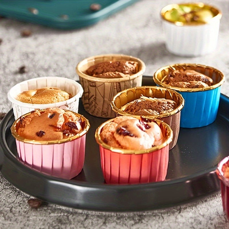 Cupcake Baking Cups Aluminum Foil Cupcake Pans Cupcake Liners