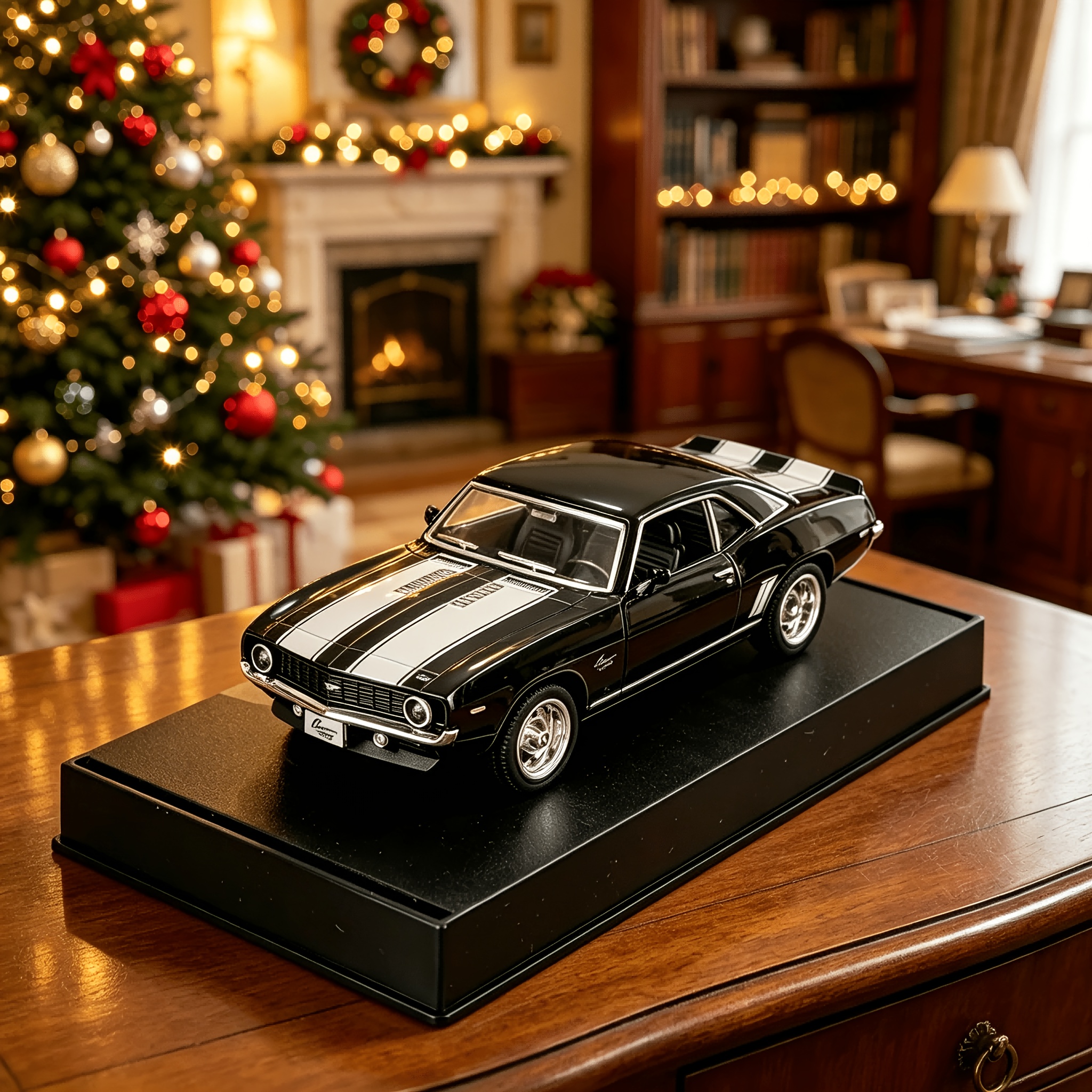 Image of For For Camaro Ss Model, 1:36 Alloy Openable Sports Car, Collectible Ornament, Home Decor Graduation Holiday Gift