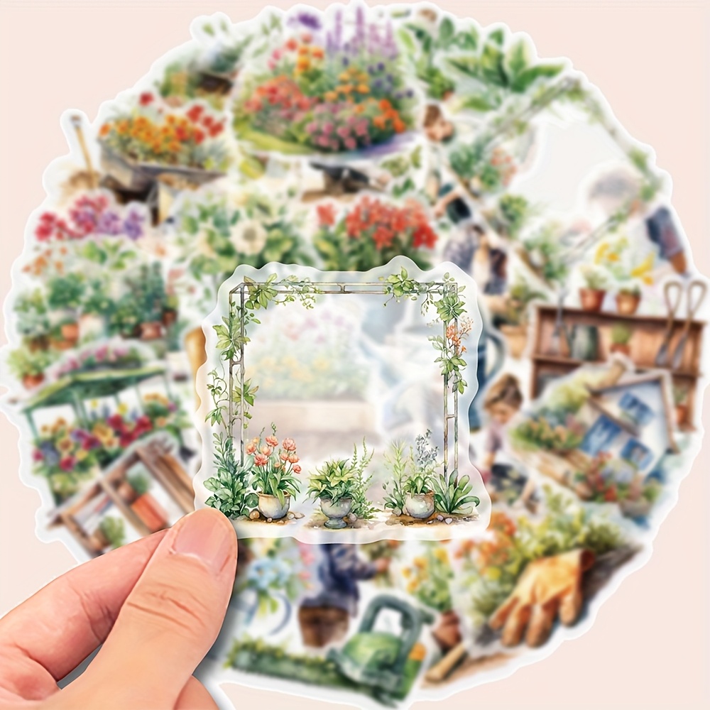 garden stickers sold on Temu United States