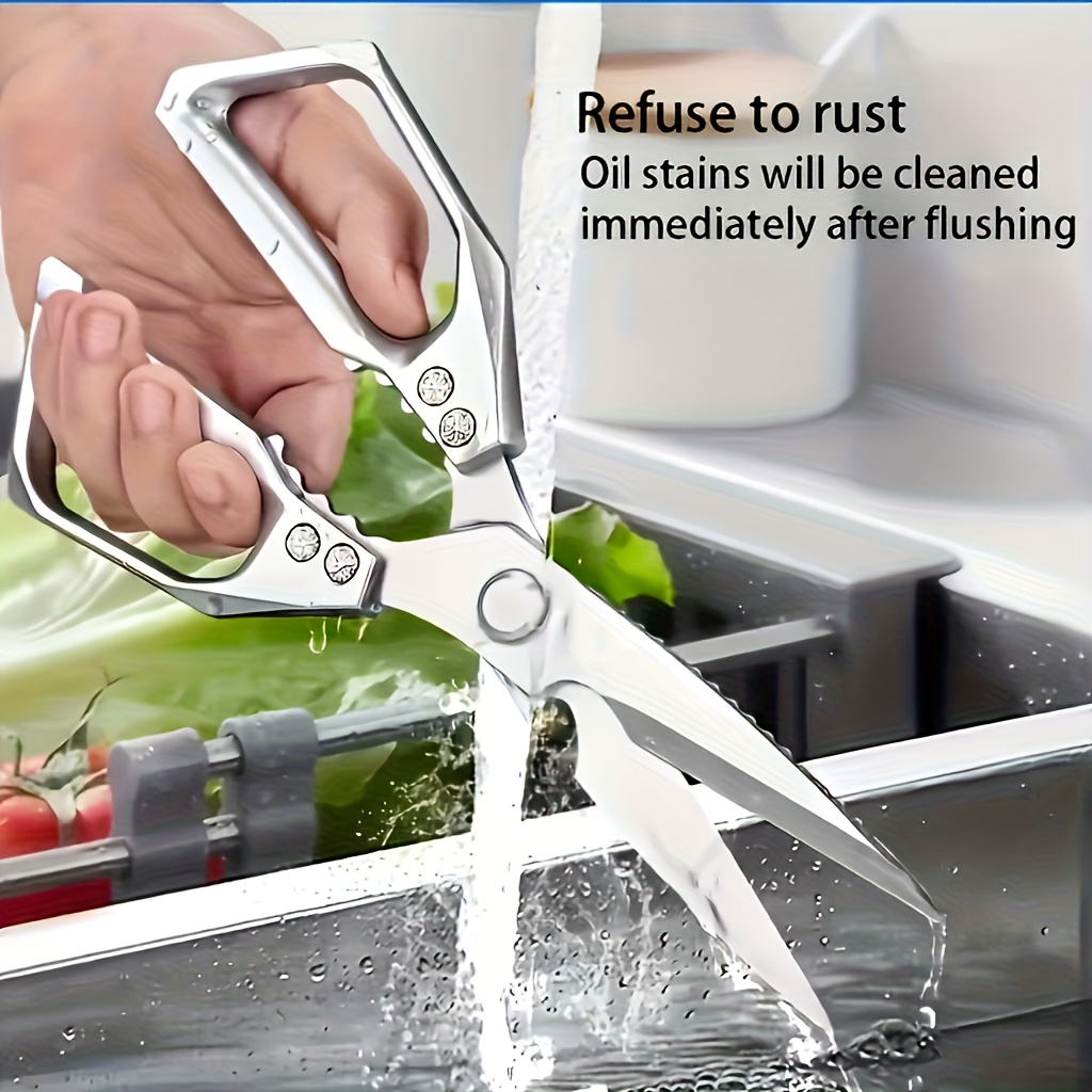 多功能不锈钢家用厨房刀具。强力剔骨器，鸡肉骨头切割工具。厨房剪骨钳 商品详情 2