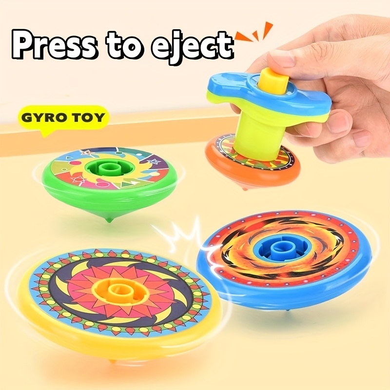 Colorful Layer Spinning Tops Family Game Gift