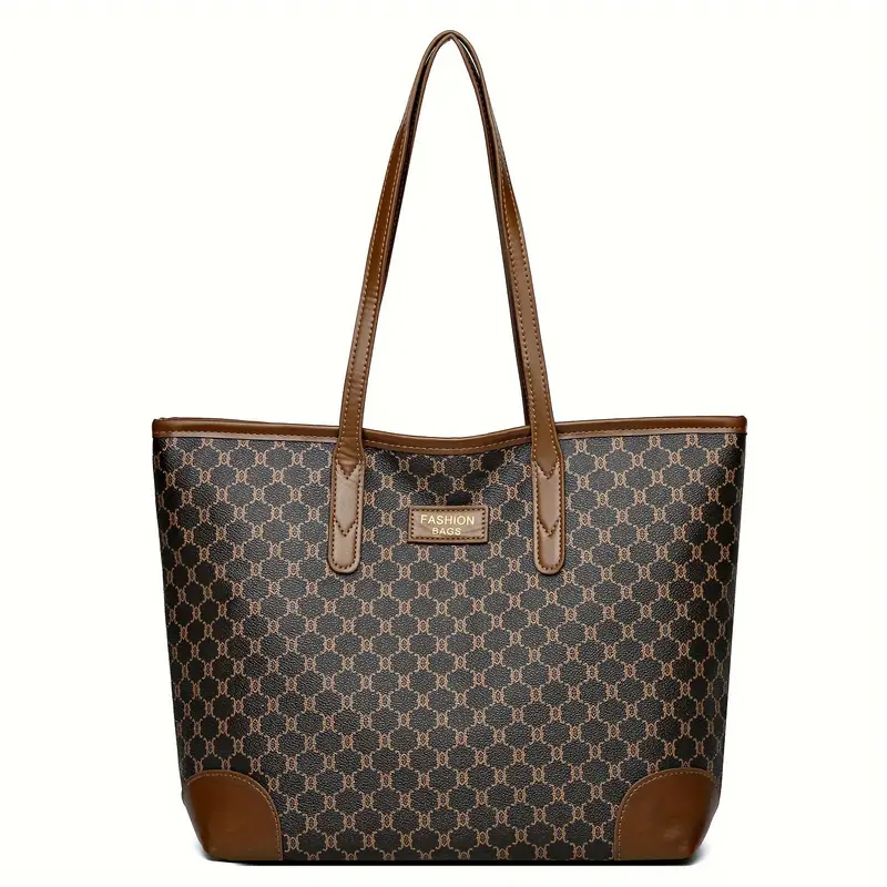 stylish and versatile high end large capacity womens tote bag set of three details 6