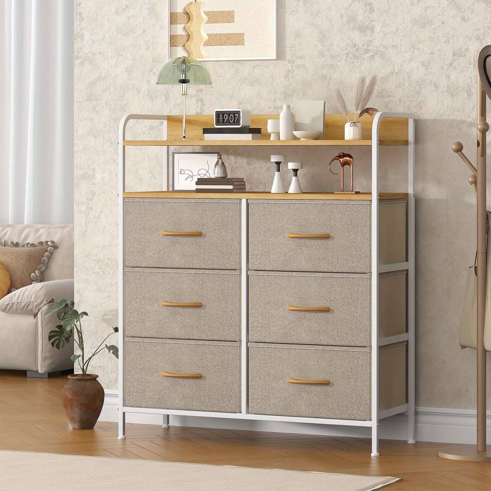 6-Drawer Chest for Bedroom and Living Room