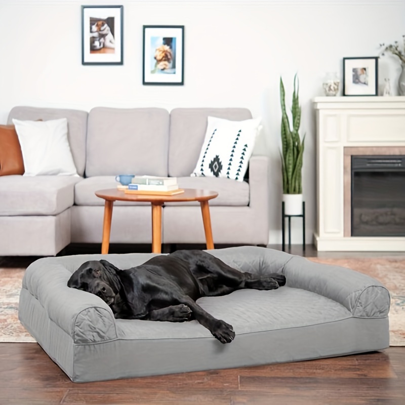 

Gray Dog Bed Pet Sofa Nest Small, Medium And Large