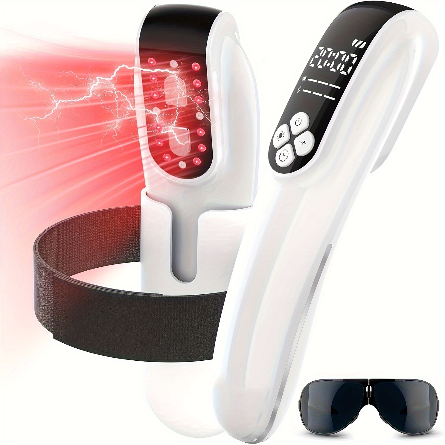 Upgrade Cold Laser Relax Device, 2-in-1 Laser Relax Device (4x808nm +12X650nm), Red LED Laser Light Relax for Deep Tissue, Joint And Muscle Care - Image 4