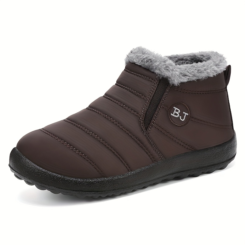 Women's Warm Winter Snow Boots, Plush-Lined Insulated Shoes