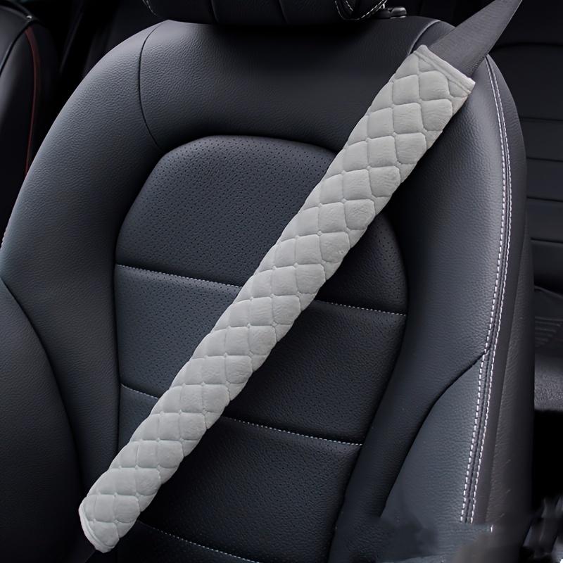 

Car Supplies New Breathable Summer Soft Flannel Seat Belt Cover, Premium Tide Brand Cute Extended Wear-resistant Shoulder Protector, Small And Large Cargo Car Insurance Belt Anti-wear