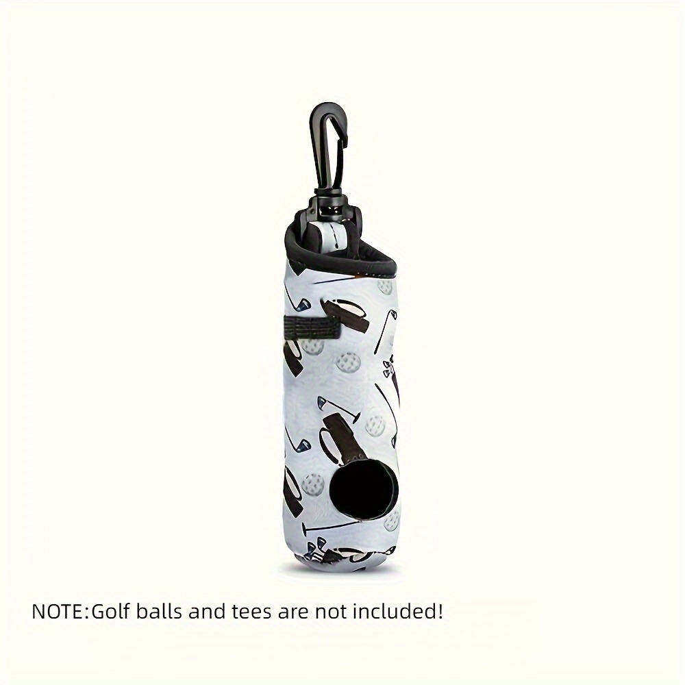 

1pc Golf Tee Holder, Golf Ball Pouch, Golf Ball Holder, Golf Accessories Christmas Gift