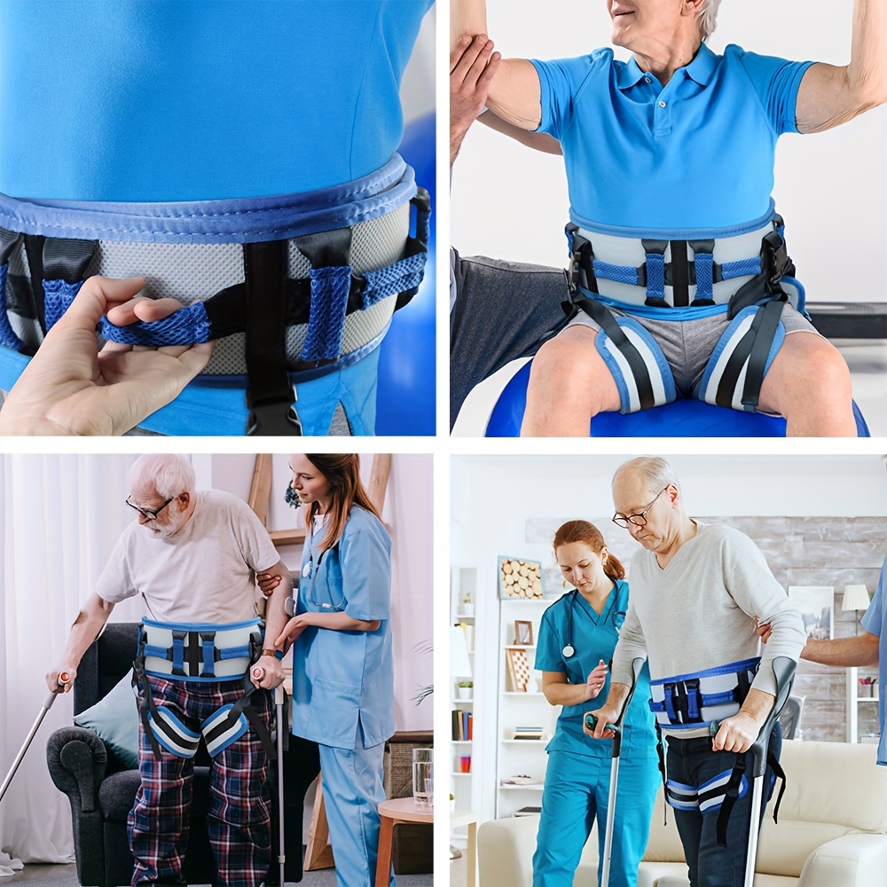 Old Man Rising Assistant Care Transfer Waist Belt Elderly Walking Waist  Belt Walking Training Chest Training Waist Belt
