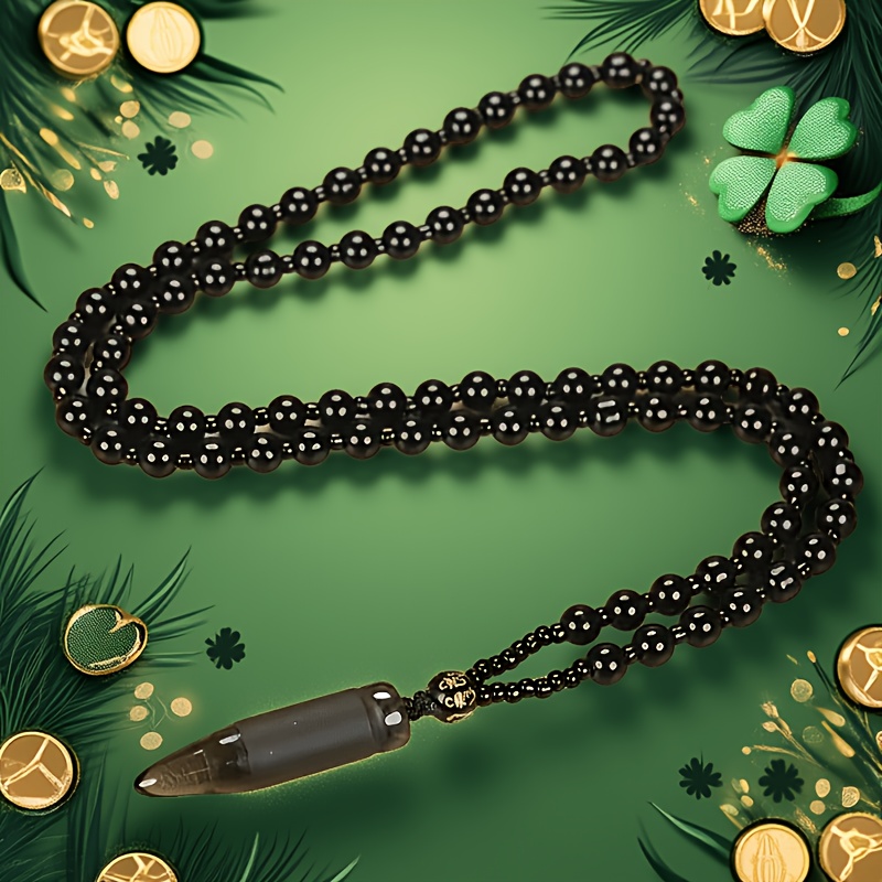 Obsidian Fashion Unisex Pendant, Stylish Gift