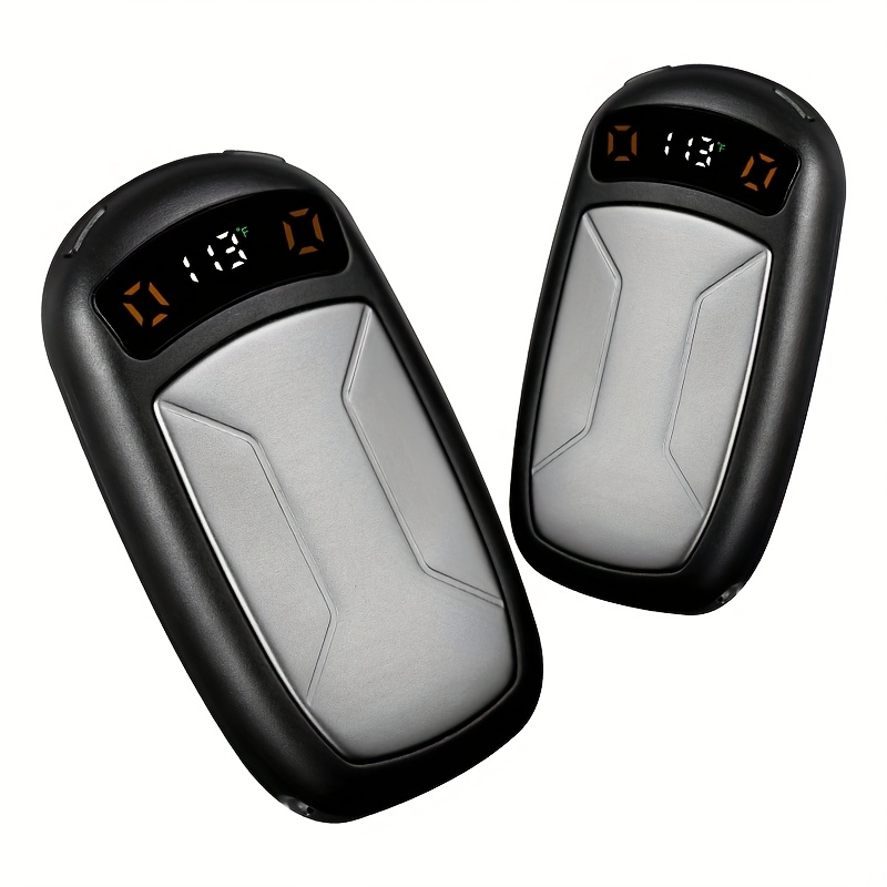 TEMU 2 Packs Rechargeable Hand Warmers With Cob Light, Portable Magnetic Electric Hand Warmers With 12hrs , With Cob Lights, Provide Lighting, Best