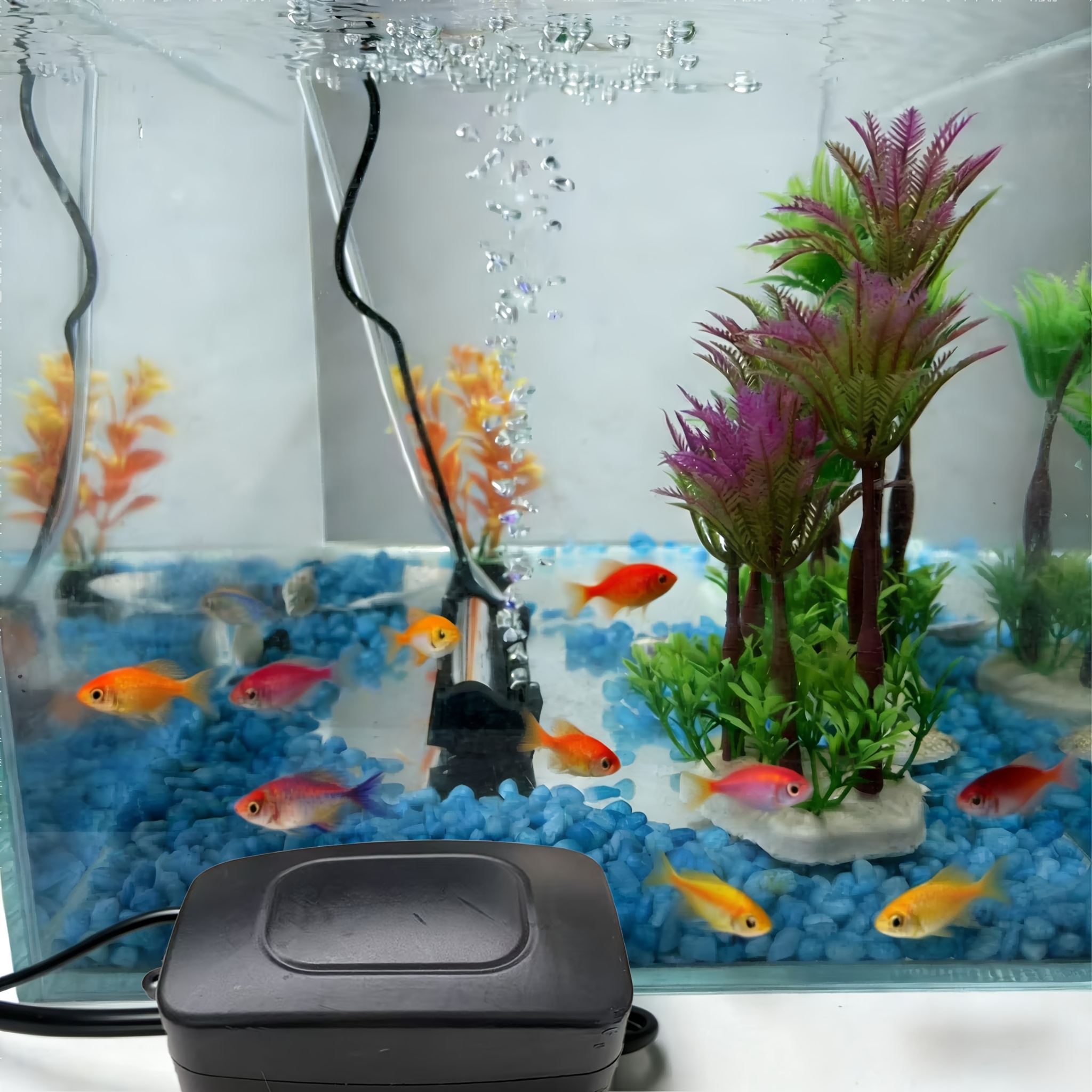 Bubble Light With Air Pump, Bubble Light And Aeration Pump, Usb Bubble Light, Fish Tank Aeration Pump, Fish Tank Lighting, Led Fish Tank Light Usb Powered, Ipx8, Without Battery