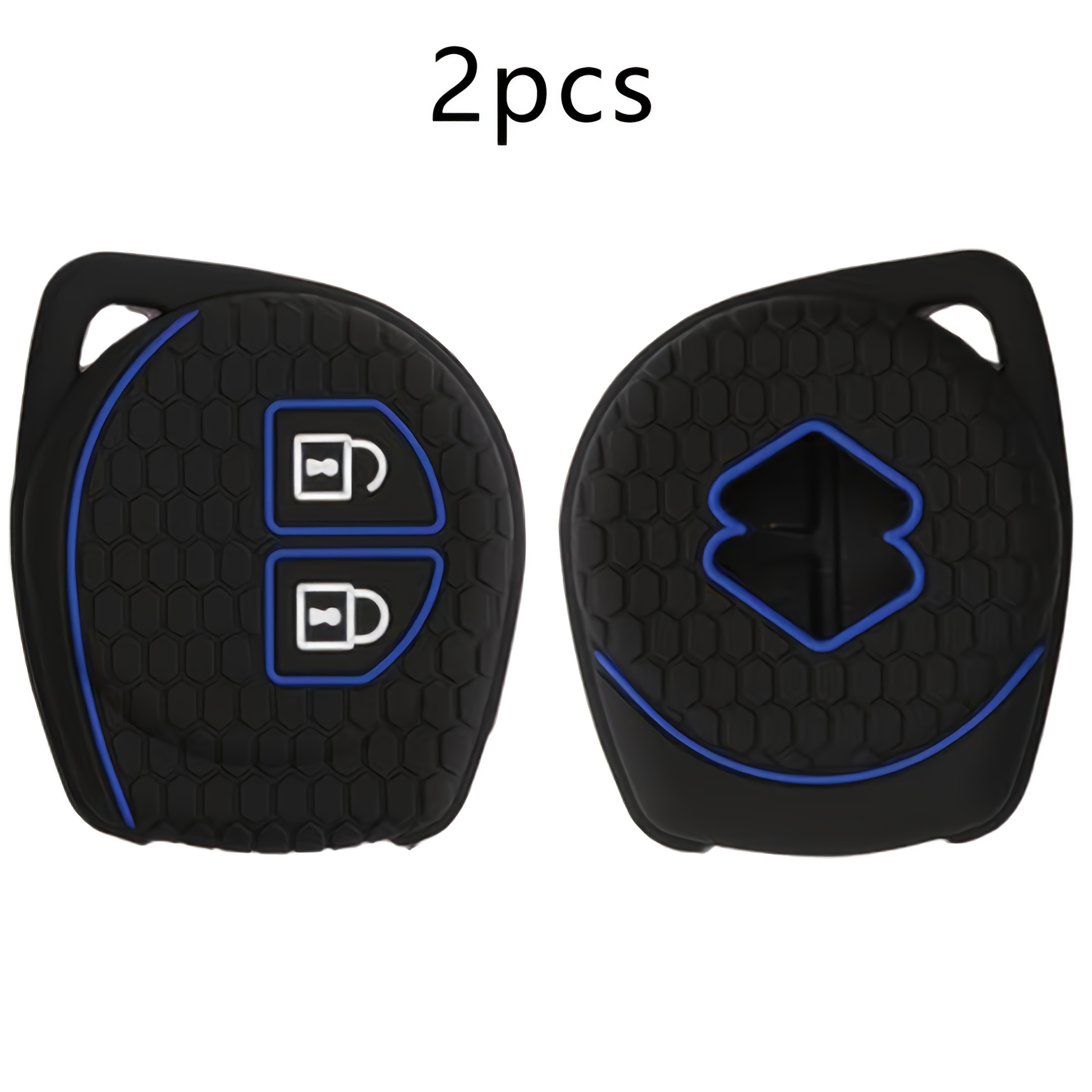 TEMU 2 Piezas de para Llaves de 2 Botones - Carcasa de Silicona , Swift