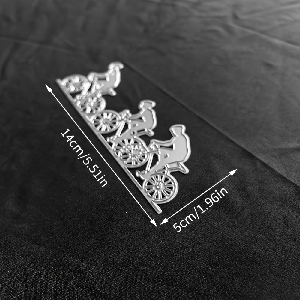 E-shop Original Radsport-Metall-Schneidematrize, Stanzschablone für Geburtstags- Hochzeitsdekoration, Scrapbooking, Papierbasteln, DIY-Schablonen für