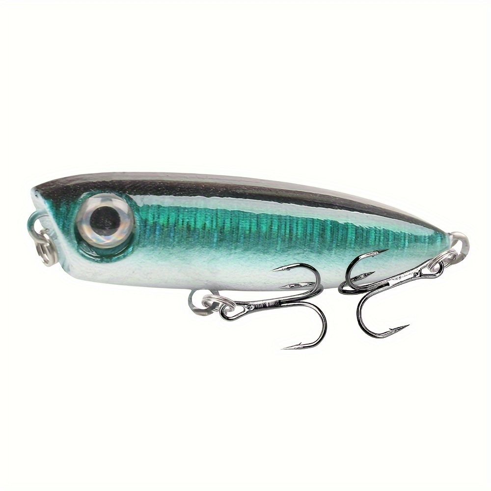 1pc Popper Fishing Lure 6cm/6.3g Hard Bait Artificial Topwater