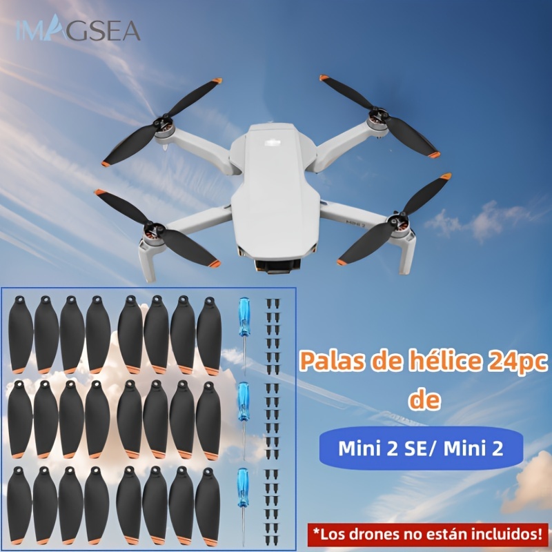 DJI mavic mini 2 se protección de hélice de drones, DJI mini 2 se / mini 2  / mini se / mavic mini protección de hélice accesorios de drones (versión  actualizada) - K&F Concept