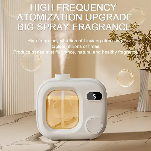 diffuser smart timed fragrance spraying suitable for bedrooms living rooms and bathrooms aroma diffuser decomposes odors suitable for pets christmas gift small present for