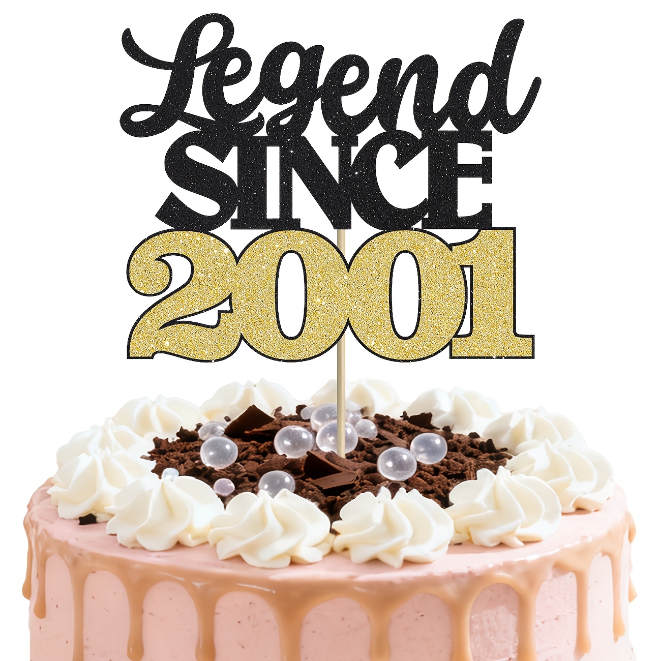 A Cake Decoration , Celebrating A 25th Birthday Anniversary