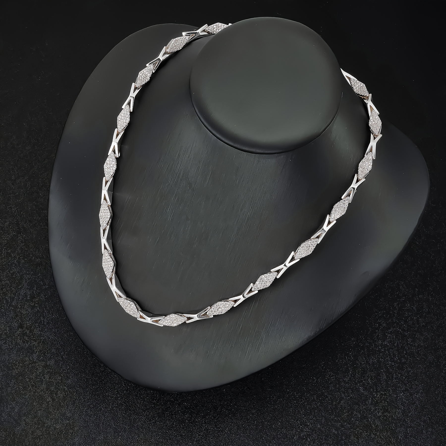 Men's Irregular Geometric Necklace — Hip-Hop Style Gift