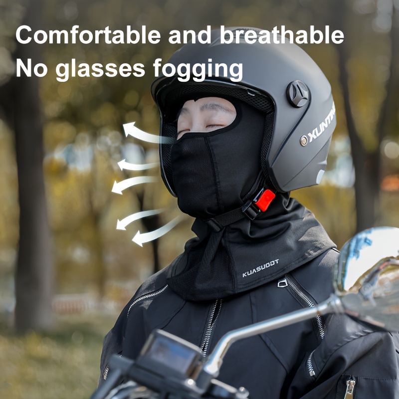 Motorcycle Balaclava Full Face Mask Guard Cover Warmer Windproof Breathable Cycling Ski Biker Shield Anti-UV Men Helmet CS Ninja Hood Fluorescent GN