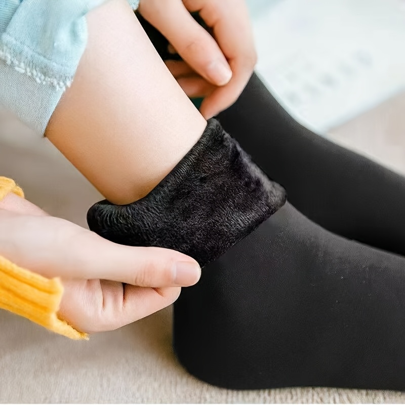 TEMU 1 di Calzini in Pile, Calze da Piccole a Forma di Fiamma
