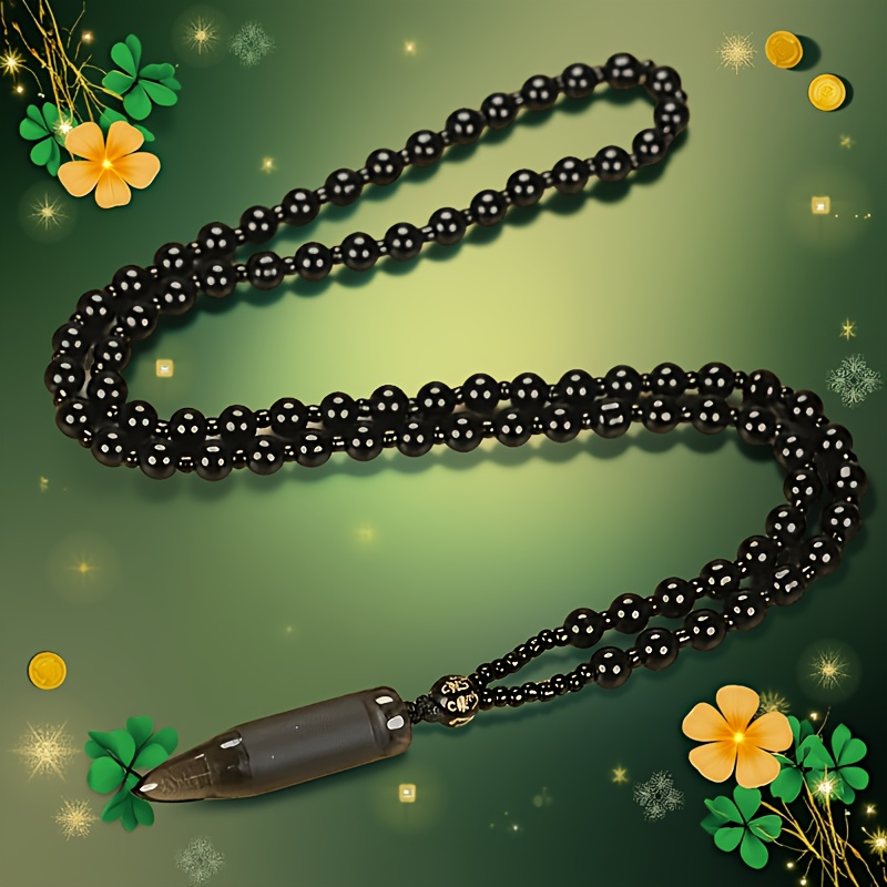 Obsidian Fashion Unisex Pendant, Stylish Gift