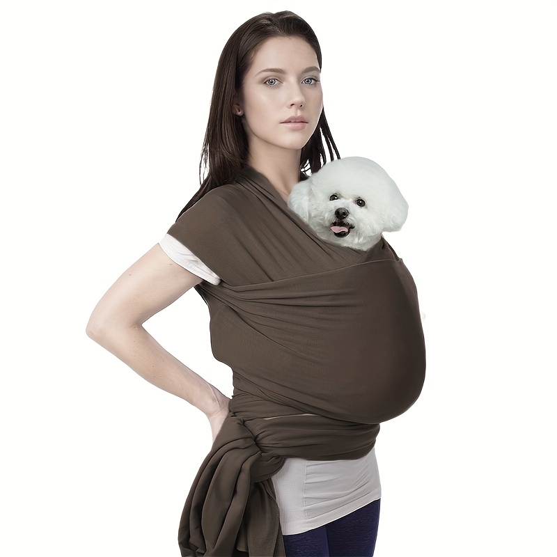 TEMU Pet Sling Outdoor Carrying Dog Travel Bag Portable Storage Travel Strap