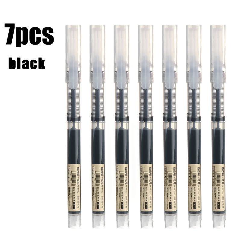 TEMU Stylo Gel à Séchage Rapide 0,5 mm, l'Outil d'Écriture et Fournitures de Bureau Parfait, Idéal pour , les Études et l'Écriture