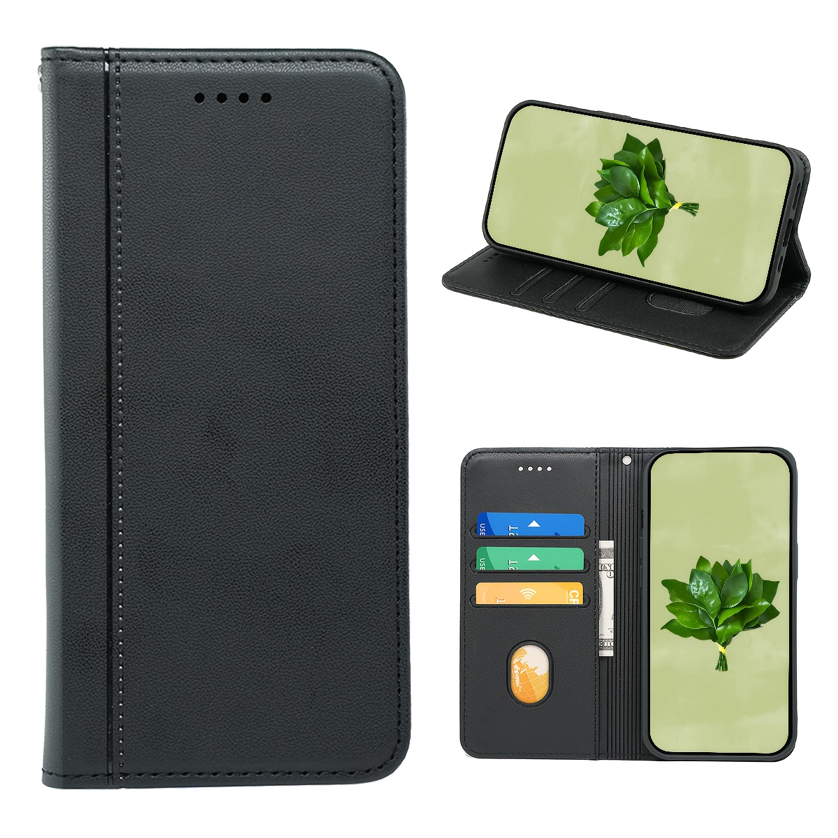 TEMU Phone Case: [for Phone Case] Flip Wallet Phone Case For Galaxy A51 5g/a52 4g/5g/a52s 5g/a53 5g/a54 5g/a55/a55 5g/a56 5g/a36 5g Ladies Phone Bag