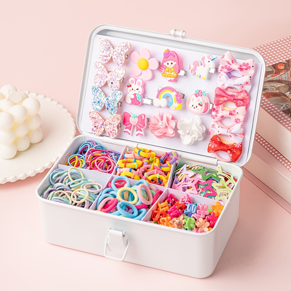 248pcs Cute Rabbit Hair Accessory Set