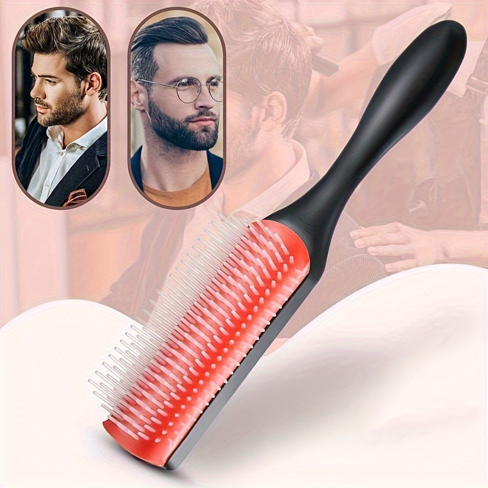 

2pcs Defining Brush For Thick, Curly And Wavy Hair - Achieve Perfect Curls With Ease