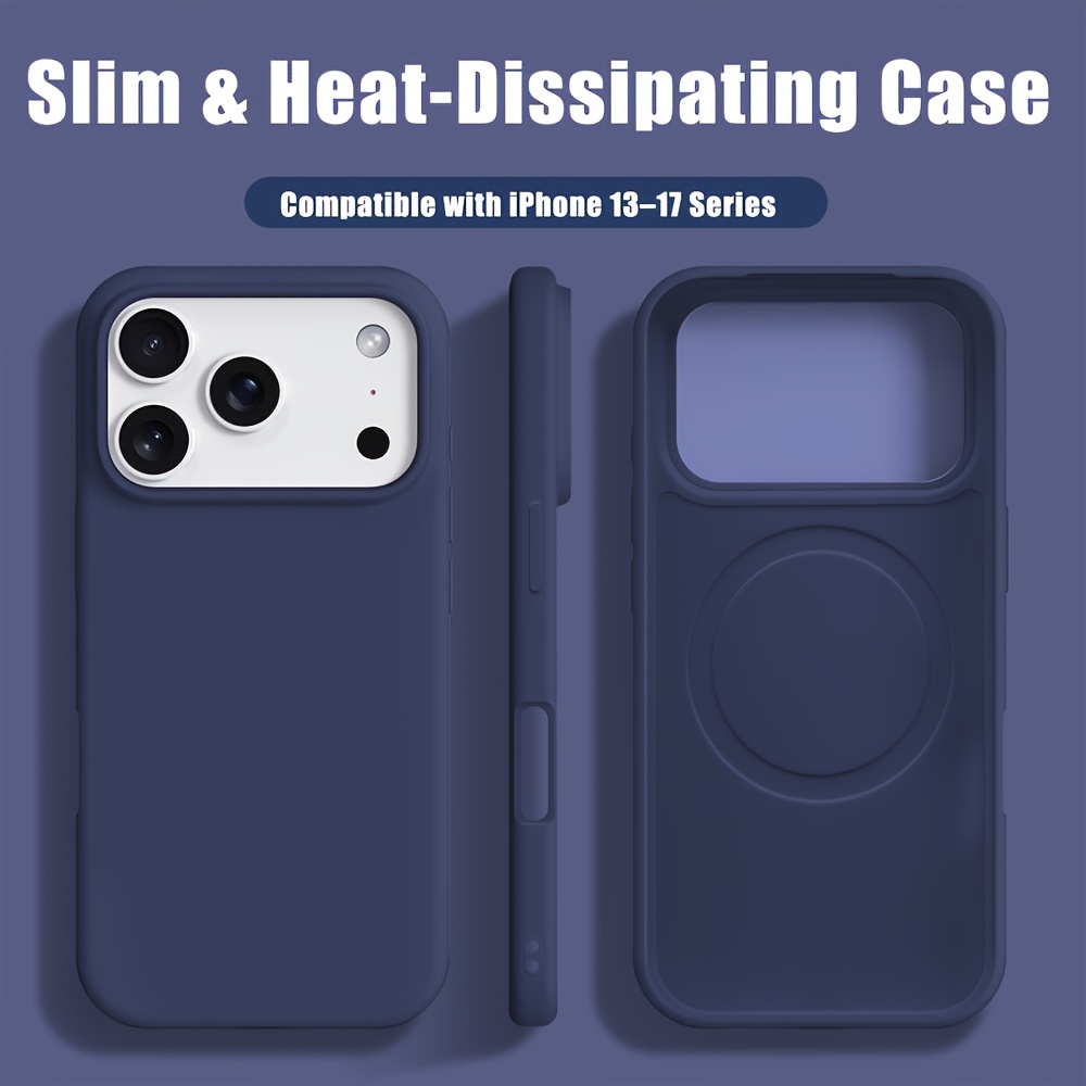 TEMU Phone Case: Suitable For Iphone 17pro, 17promax, 16pro, 16 Pro Max, 15pro, 14pro, 13pro. Lightweight, Heat Dissipation, Scratch-resistant, For